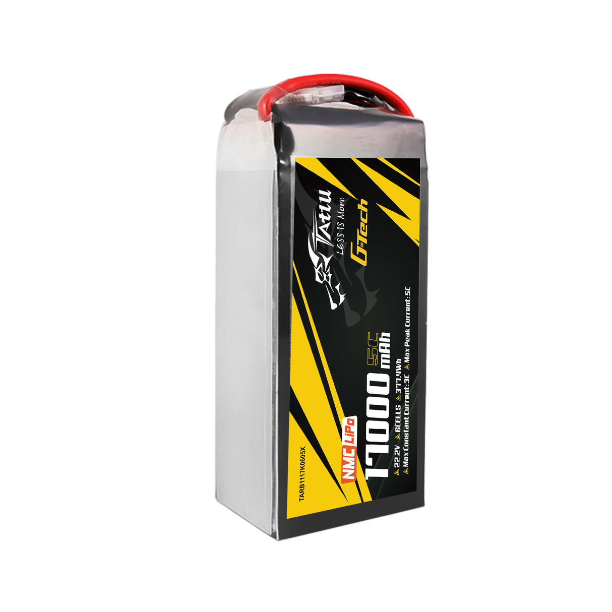 Tattu Semi-solid State 17000mAh 5C 22.2V 6S1P G-Tech Lipo Battery Pack with XT90S-F Plug