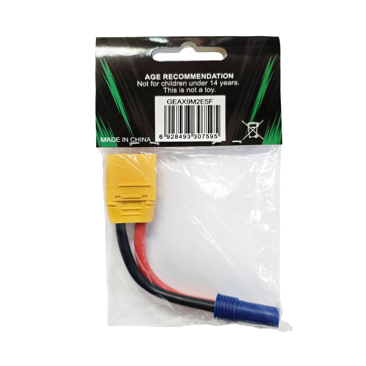 XT90 male to EC5 female adapter