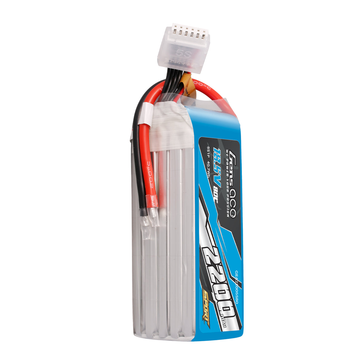 Gens ace 2200mAh 18.5V 80C 5S1P Lipo Battery Pack ( F5B )