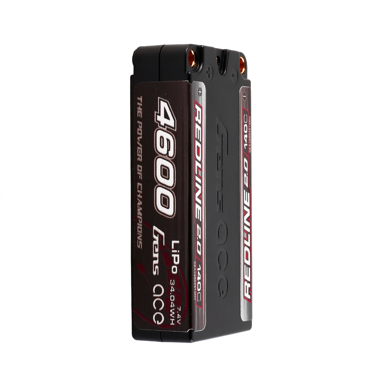 Gens ace Redline 2.0 4600mAh 2S 140C Shorty Lipo Battery