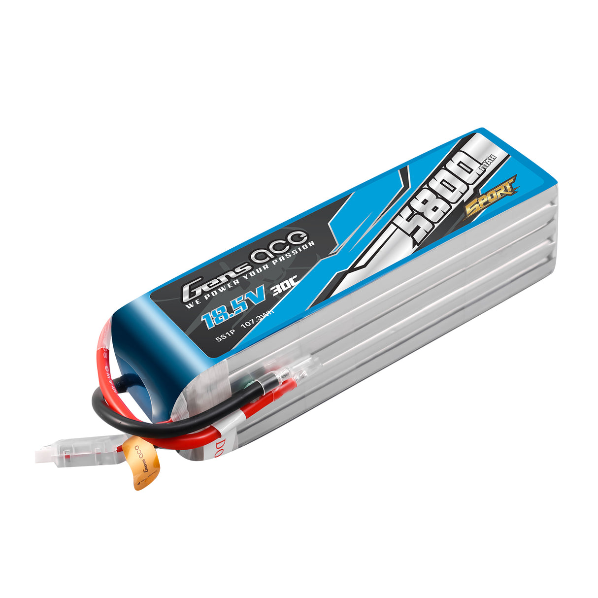 Gens Ace  5800mAh 5S 18.5V 30C Battery Pack ( F3A )