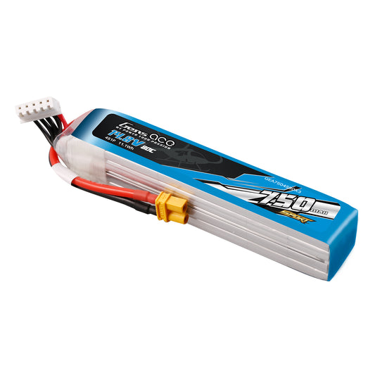 Gens ace 750mAh 4S 14.8V 80C Lipo Battery Pack with XT30 Plug ( F5J )