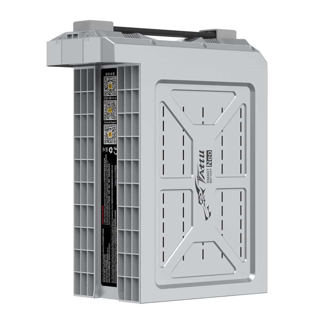 Tattu NEO 30000mah 47.4V 5C 12S1P Ultra High Voltage Smart Battery With Prolanv Side Connector