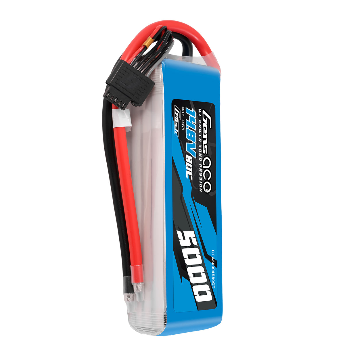 Gens Ace G-Tech 5000mAh 14.8V 80C 4S1P Lipo Battery(F5B)
