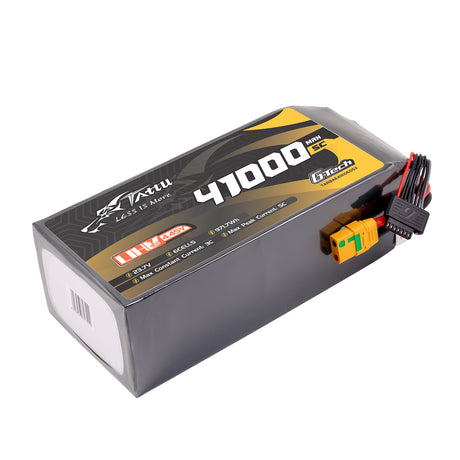 Tattu Ultra High Voltage 41000mAh 5C 23.7V 6S1P G-Tech Lipo Battery with XT90S-F Plug
