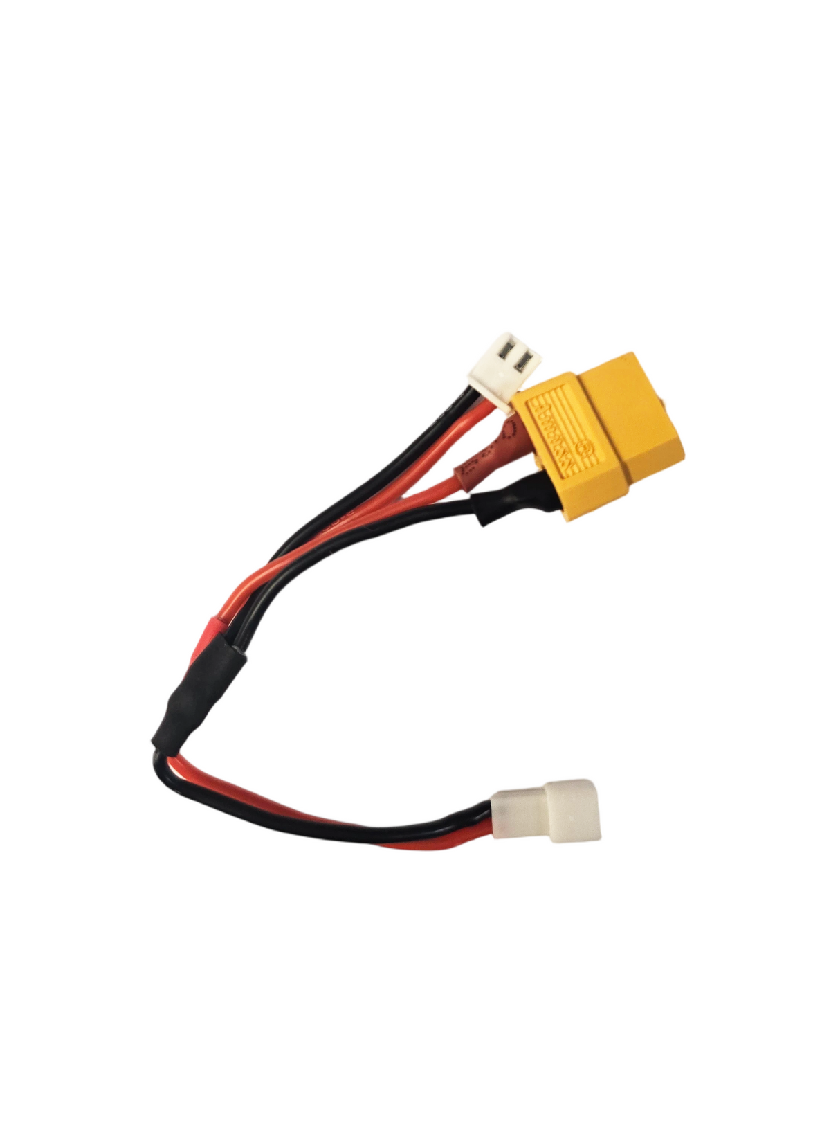 Gens ace XT60 female, JST-XHR-2P to JST-PHR-2P male adapter, 100mm