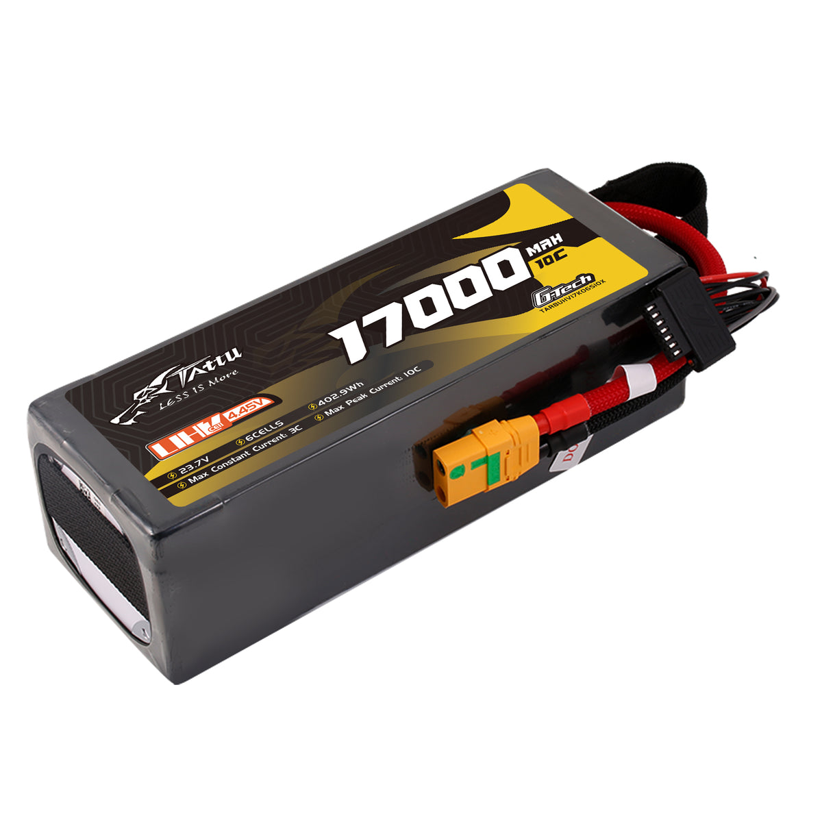 TATTU G-Tech Urtral High Voltage 17000mAh 10C 23.7V 6S1P XT90S-F