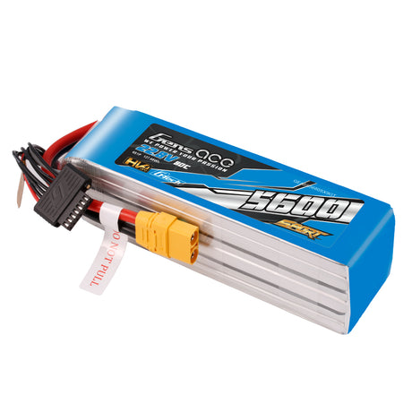 Gens Ace Sport G-Tech HV 5600mAh 22.8V 80C 6S Lipo Battery Pack with XT90 Plug(700 Helicopter)