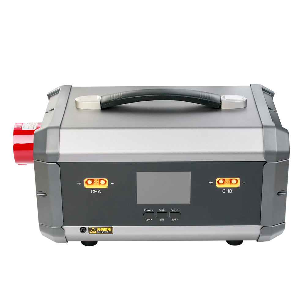 TATTU 7200W Dual Smart Charger 120A/9000W for 12S-14S Smart Battery (TA7200)