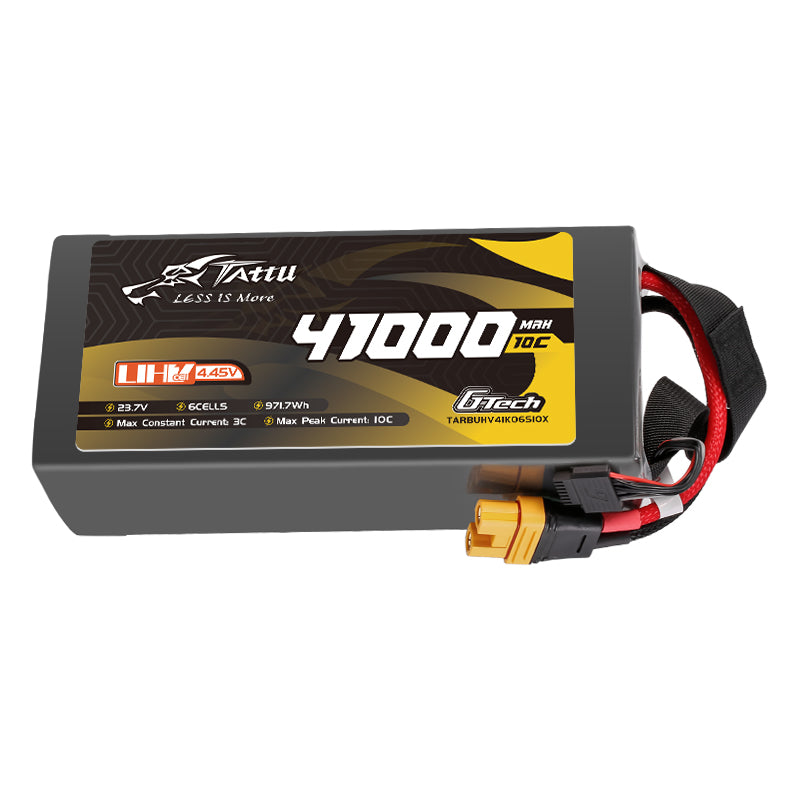Tattu 41000mAh 6S 10C 23.7V UHV with XT90S-F Plug