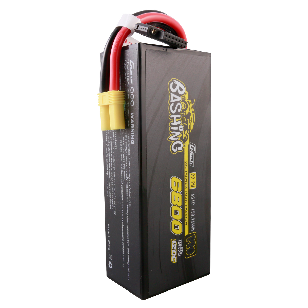 Gens ace G-Tech  6800mAh 22.8V 120C 6S1P Lipo Battery Pack with EC5-Bashing Series
