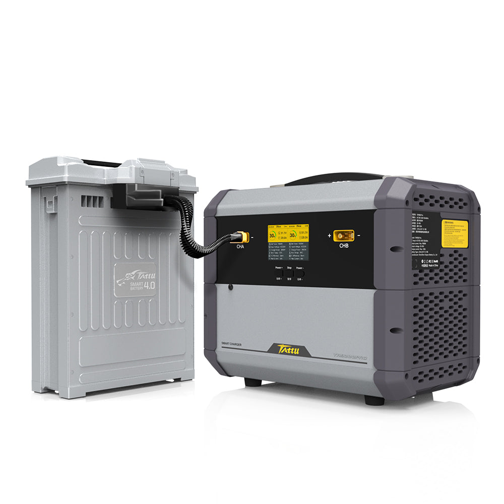 Tattu TA9000 PLUS Dual-Channel Smart Charger 120A/9000W for 12-24S Smart Battery