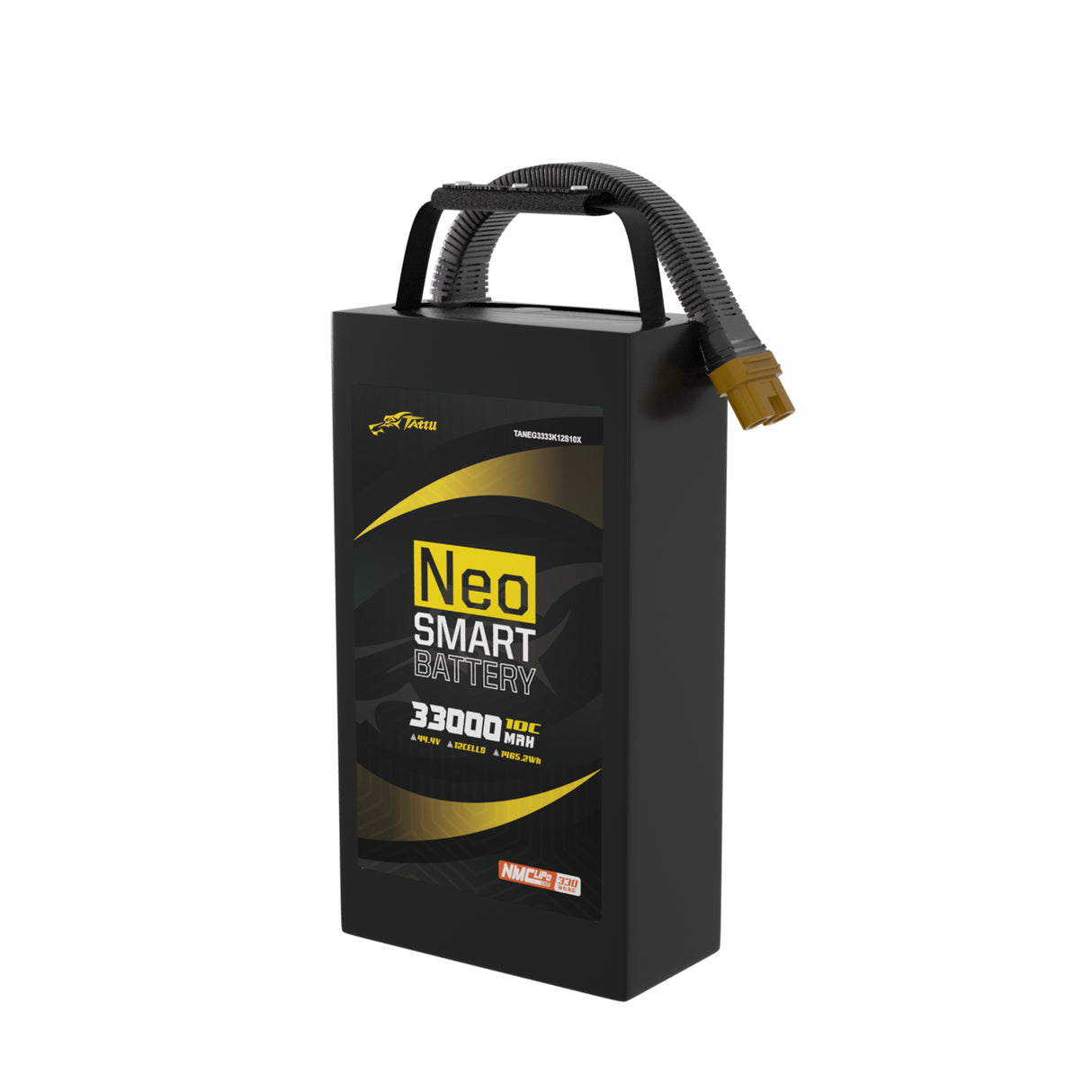 Tattu Neo Compact 33000mAh 12S1P 44.4V 10C Smart UAV LiPo Battery with AS150U-F Plug