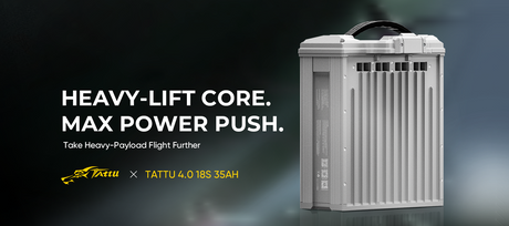 Tattu Unveils the 4.0 18S 35Ah Smart Battery: Redefining the Power Standard for 80kg-Class Heavy-Lift UAVs