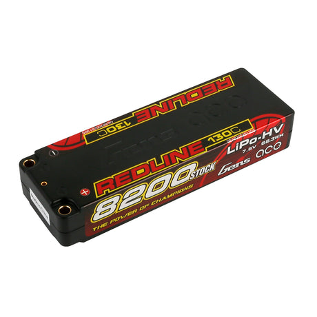 Gens ace Redline Serie 8200 mAh 7,6 V 130C 2S1P HardCase 58# HV Lipo-Akku