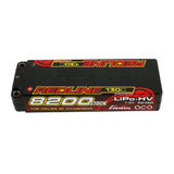 Gens ace Redline Series 8200mAh 2S 7.6V 130C HardCase 58# HV Lipo Battery