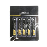 Tattu 300mAh 3.8V 75C 1S1P HV Lipo Battery Pack with BT 2.0 plug (5PCS) for Beta Meteor65/Meteor75