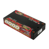 Gens ace Redline Serie 8000 mAh 3,8 V 130C 1S2P HardCase #65 HV Lipo-Akku