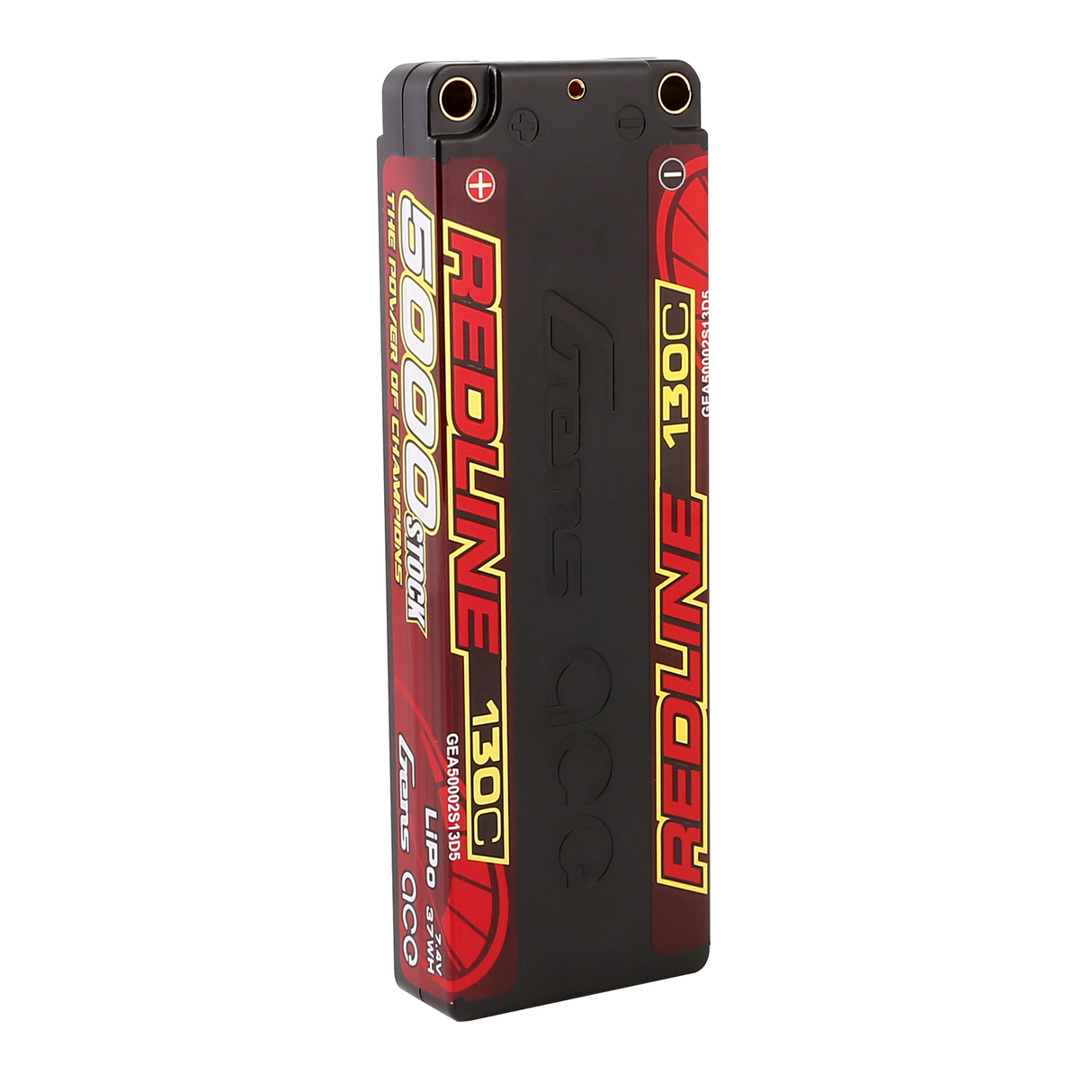 Gens ace Redline Serie 5000 mAh 7,4 V 130C 2S1P HardCase 56# HV Lipo-Akku