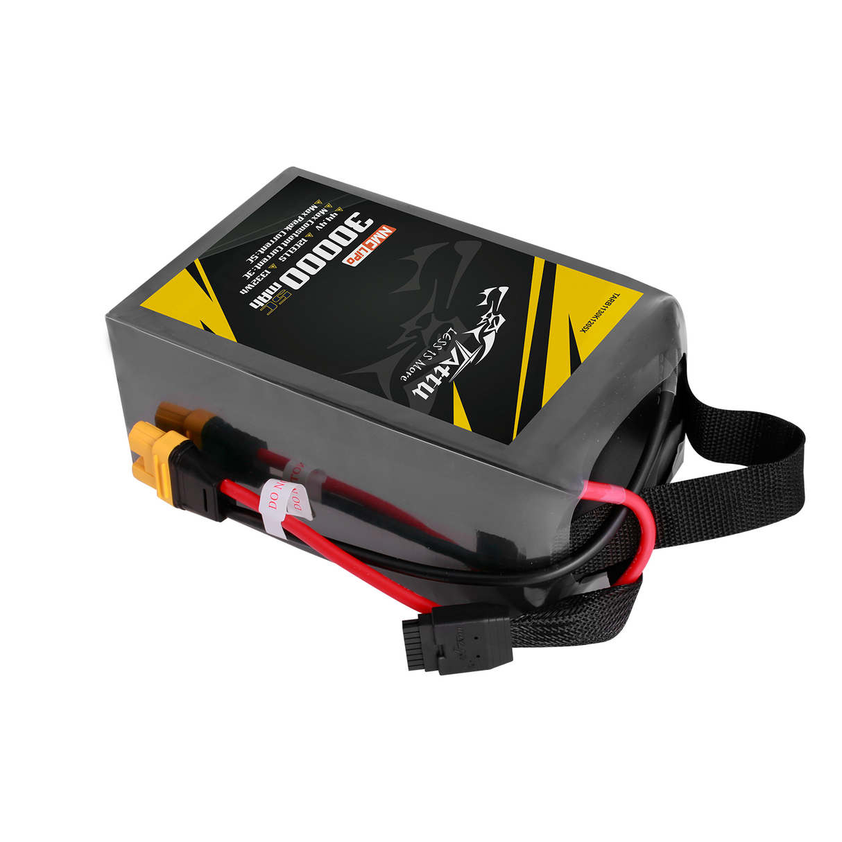 TATTU NMC Semi-solid 30000mAh 5C 44.4V 12S1P G-Tech Lipo Battery Pack with AS150U Plug