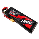 Gens ace G-Tech 7600mAh 7.4V 60C 2S2P Lipo Battery PC material case with XT60 Plug