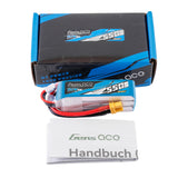 Gens ace  550mAh 11.1V 80C 3S1P Lipo Battery Pack with XT30 Plug