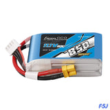 Gens ace 850mAh 11.1V 80C 3S1P Lipo Battery Pack with XT30 Plug ( F5J )