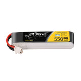 Tattu 550mAh 2S 95C 7.6V HV LiPo Battery with BT3.0 Plug