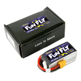 Tattu Funfly Serie 1550 mAh 14,8 V 100C 4S1P Lipo-Akkupack mit XT-60-Stecker