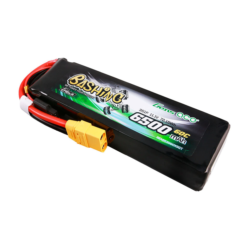 Gens ace G-Tech 6500mAh 11,1V 60C 3S1P Lipo Akkupack mit XT90-Bashing Serie