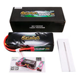 Gens ace G-Tech 5500mAh 11.1V 3S 60C HardCase 15# car Lipo Battery with T-plug