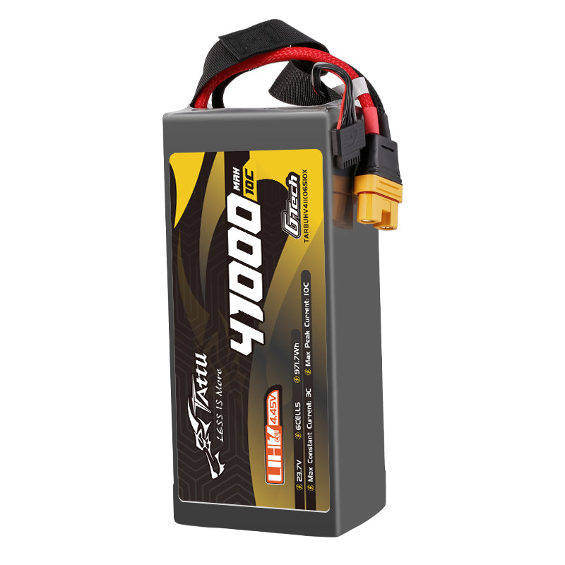 Tattu 41000mAh 6S 10C 23.7V UHV with XT90S-F Plug
