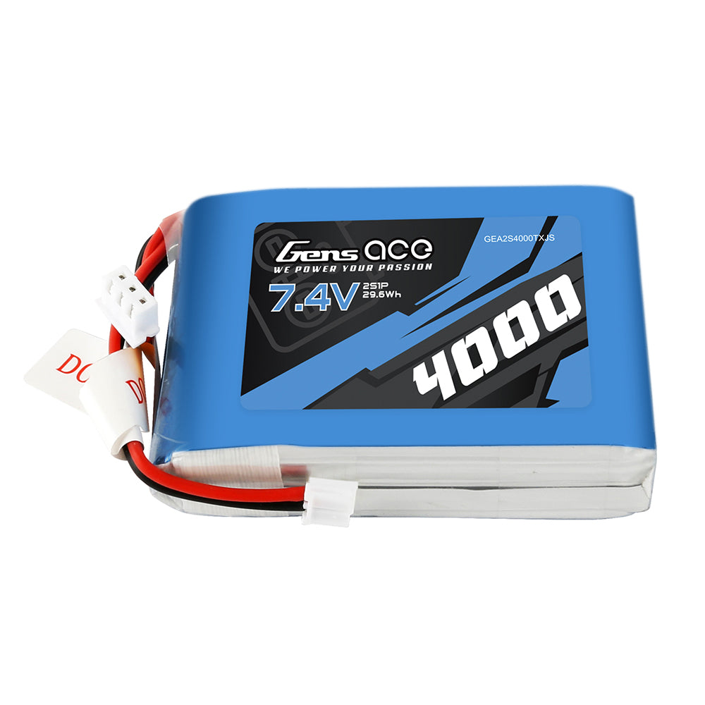 Gens ace 4000 mAh 7,4 V 2S1P Sender Lipo-Akkupack