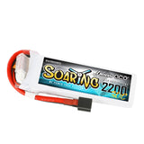 Gens ace Soaring 2200 mAh 7,4 V 30C 2S1P Lipo-Akkupack mit EC3/XT60/T-Stecker