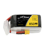 Tattu 850 mAh 4S 14,8 V 75C Lipo-Akkupack mit XT30-Stecker