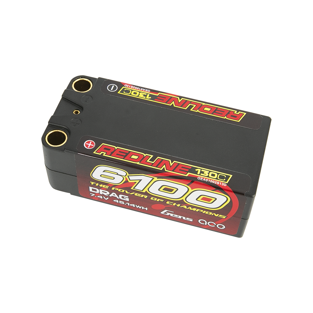 Gens ace Redline Series 6100mAh 7.4V 130C 2S2P HardCase 71# LiPo Battery Gens ace Redline Series 6100mAh 7.4V 130C 2S2P HardCase 71# LiPo Battery