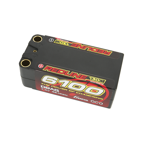 Gens ace Redline Serie 6100 mAh 7,4 V 130C 2S2P HardCase 71# LiPo-Akku