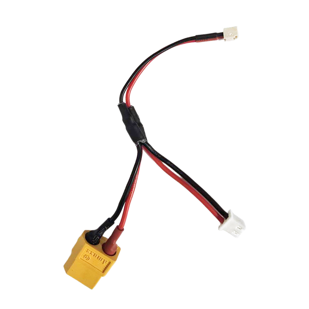 Gens ace XT60 female, JST-XHR-2P to MCX male adapter, 100mm