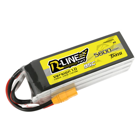 Tattu R-Line 5600mAh 29.6V 8S1P 95C 165.76Wh LiPo Battery with XT90-S