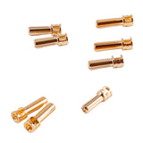 Gens ace 5.0mm bullet plug 8pcs (4x 19.5mm + 4x 22mm)