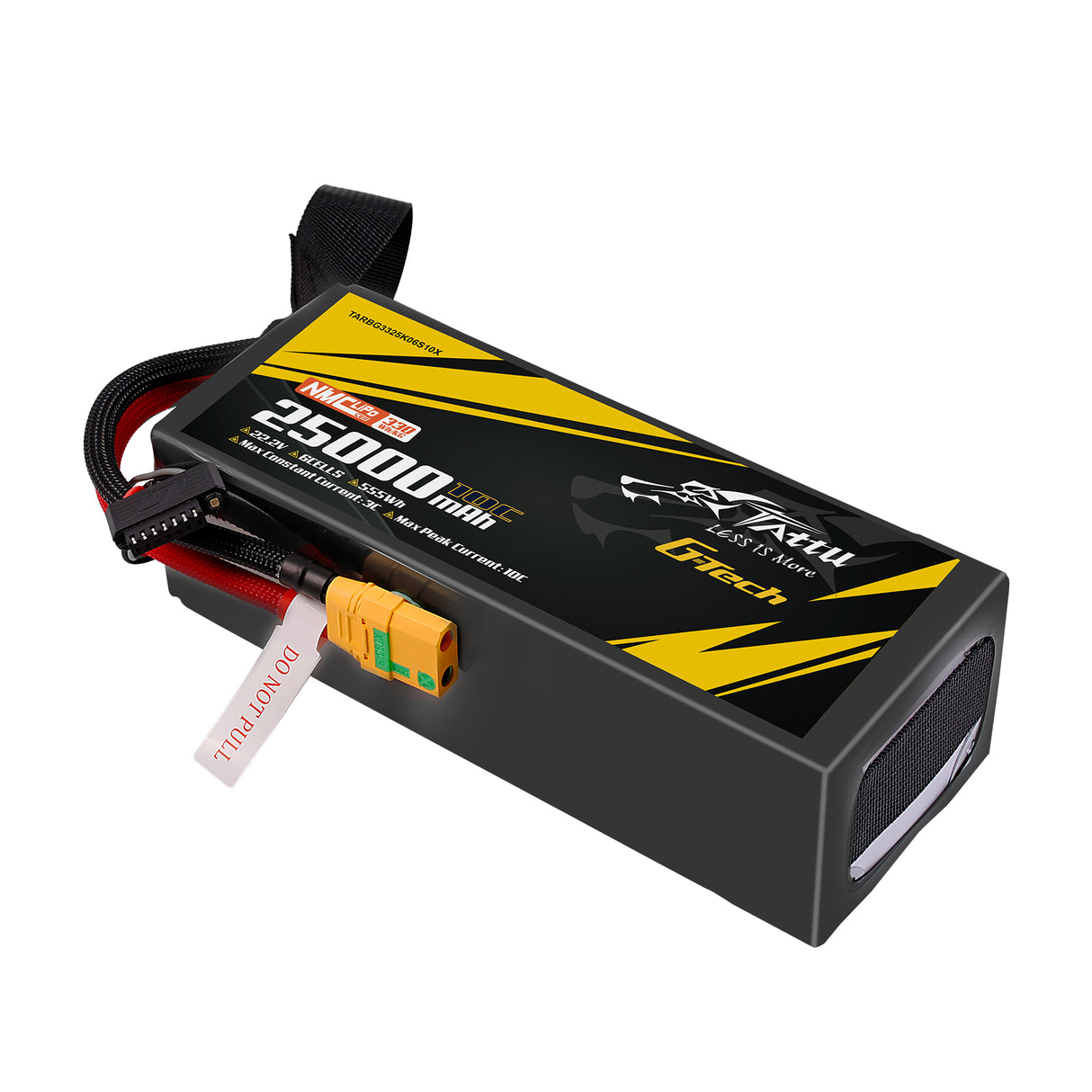 Tattu Semi-solid State 330Wh/kg 25000mAh 10C 22.2V 6S1P G-Tech Lipo Battery Pack with XT90-S plug