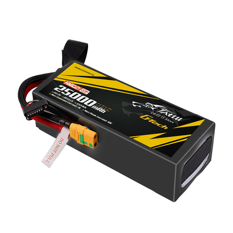 Tattu Semi-solid State 330Wh/kg 25000mAh 10C 22.2V 6S1P G-Tech Lipo Battery Pack with XT90-S plug