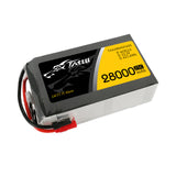 Tattu 28000 mAh 22,2 V 25C 6S1P Lipo-Akkupack mit AS150+XT150