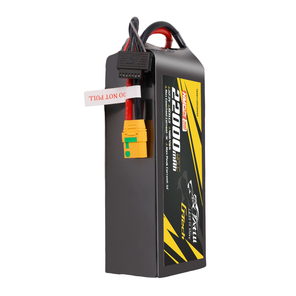 Tattu Semi-solid State 22000mAh 5C 22.2V 6S1P G-Tech Lipo Battery Pack with XT90S-F