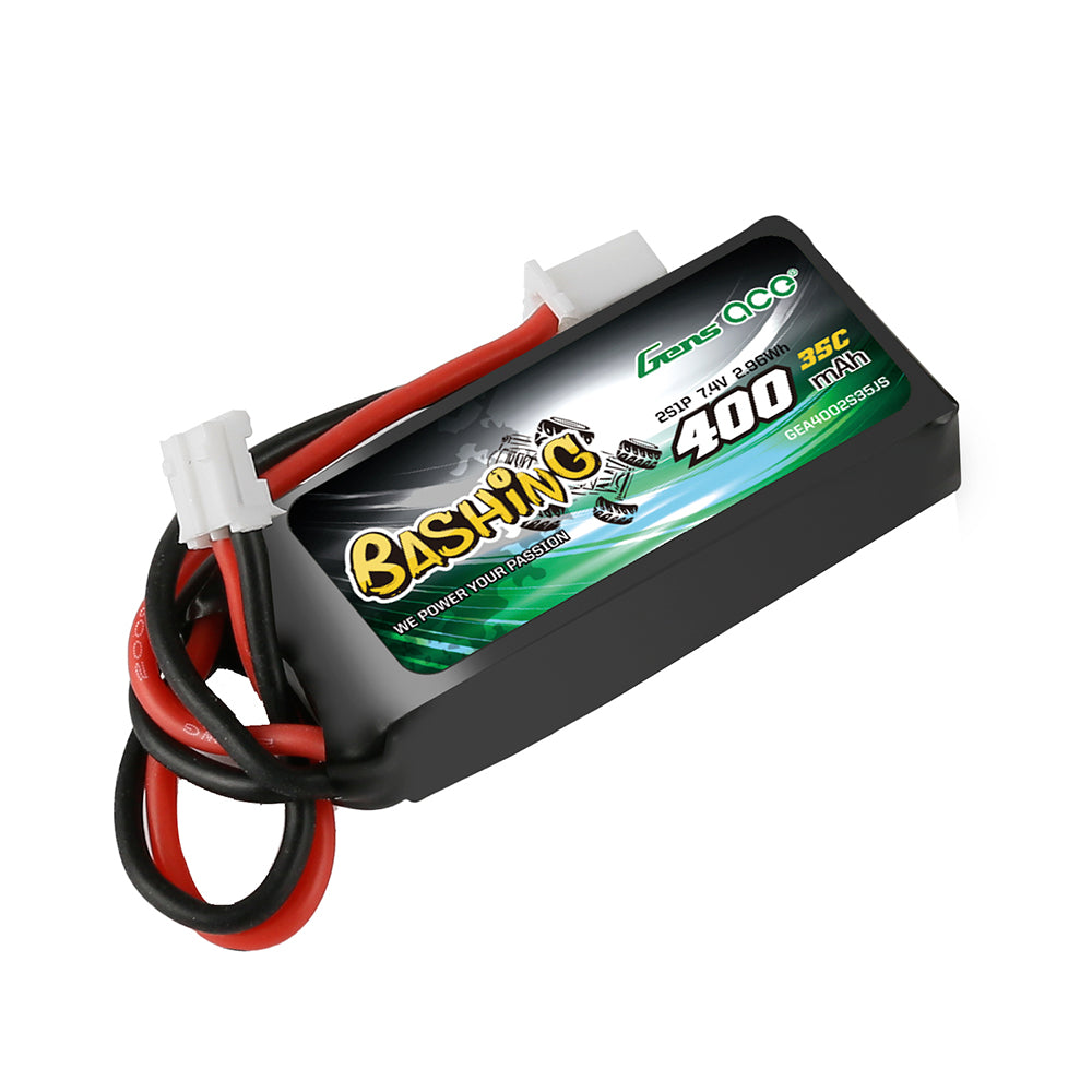 Gens ace 400 mAh 7,4 V 2S1P 35C Lipo-Akkupack mit JST-PHR Plug-Bashing-Serie