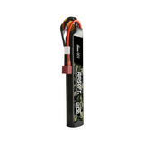 Gens Ace 25C 1200mAh 3S1P 11.1V Saddle Airsoft Gun Lipo Battery with T Plug