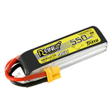 Tattu R-Line 550mAh 2S 7.4V 95C Lipo Battery with XT30