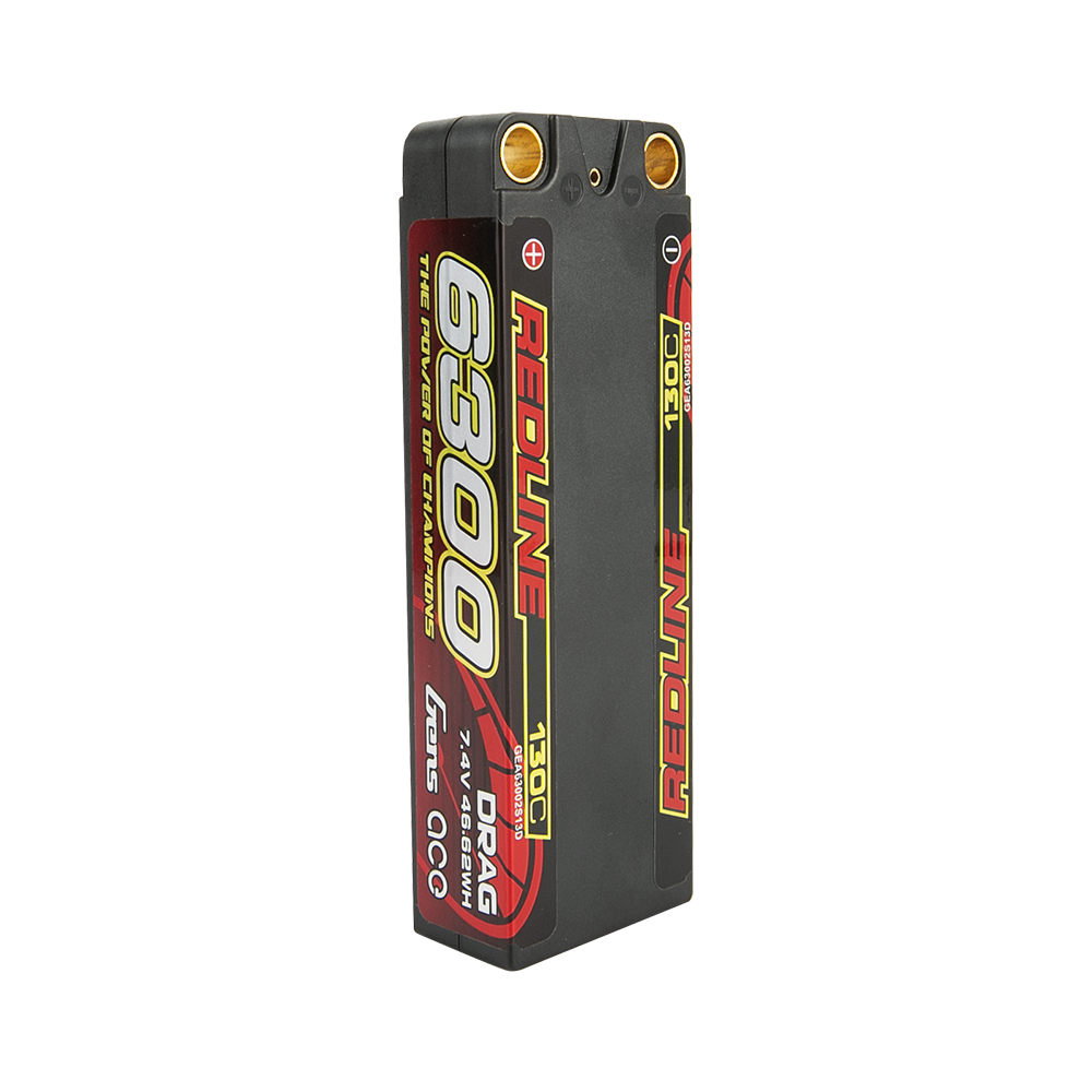 Gens ace Redline Series 6300mAh 7.4V 130C 2S2P HardCase 70# LiPo Battery Gens ace Redline Series 6300mAh 7.4V 130C 2S2P HardCase 70# LiPo Battery