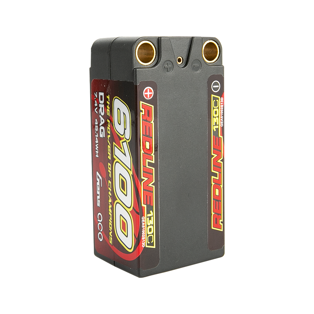 Gens ace Redline Series 6100mAh 7.4V 130C 2S2P HardCase 71# LiPo Battery Gens ace Redline Series 6100mAh 7.4V 130C 2S2P HardCase 71# LiPo Battery