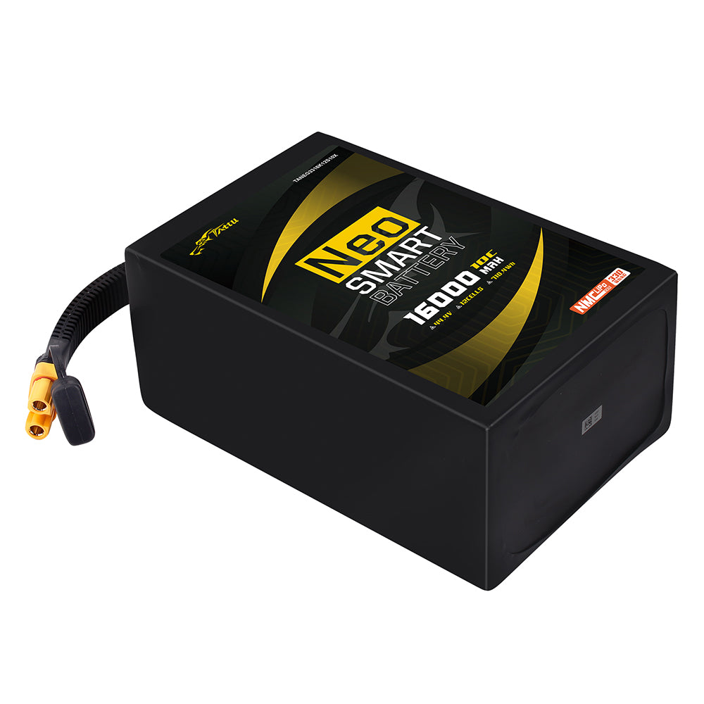 Tattu NEO Compact 16000mAh 44.4V 10C 12S1P Smart Akku mit AS150U-F Stecker